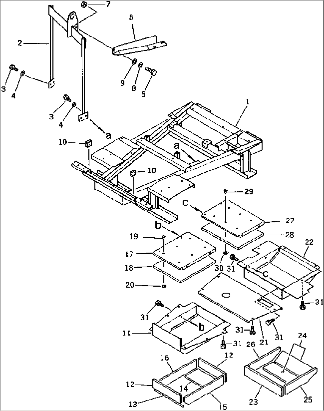 FRAME (SKID TYPE)