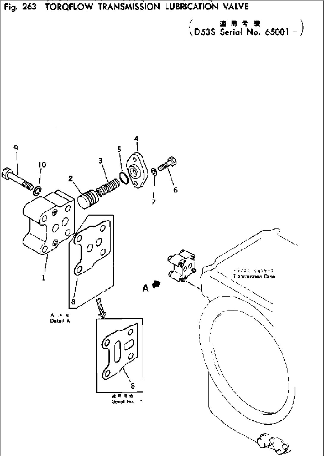 TORQFLOW TRANSMISSION LUBRICATION VALVE