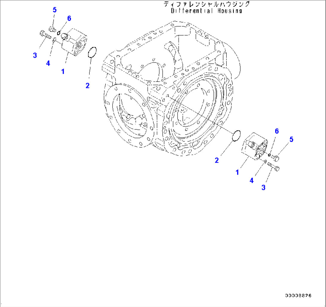 Rear Axle, Slack Adjuster (#70291-)