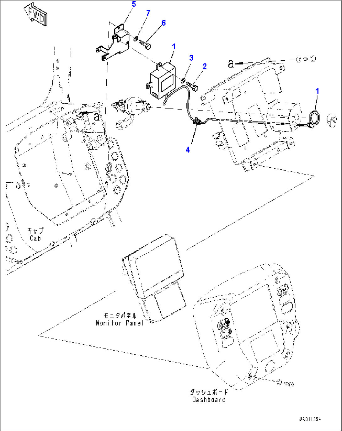 Cab, ID Key (#85001-)