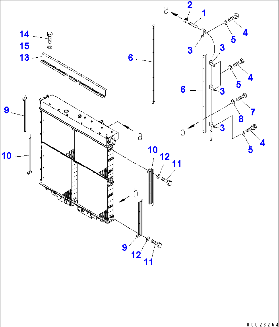 RADIATOR BAFFLE PLATE