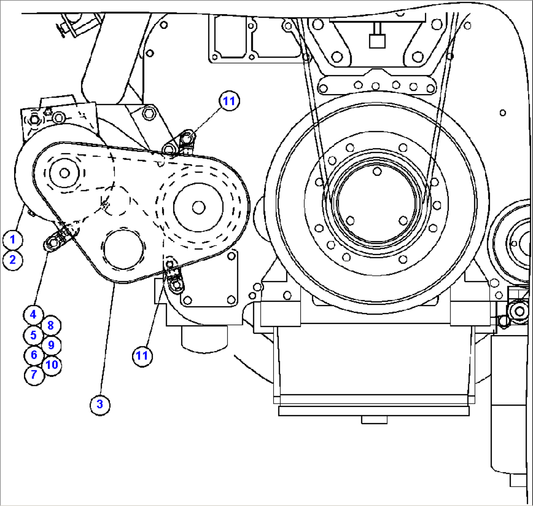 BATTERY CHARGING ALTERNATOR INSTL