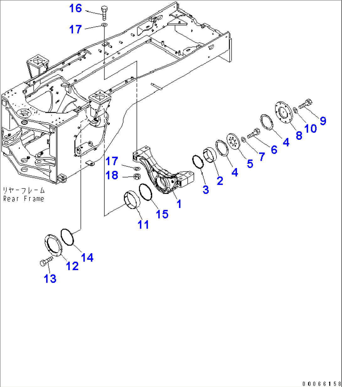REAR AXLE SUPPORT