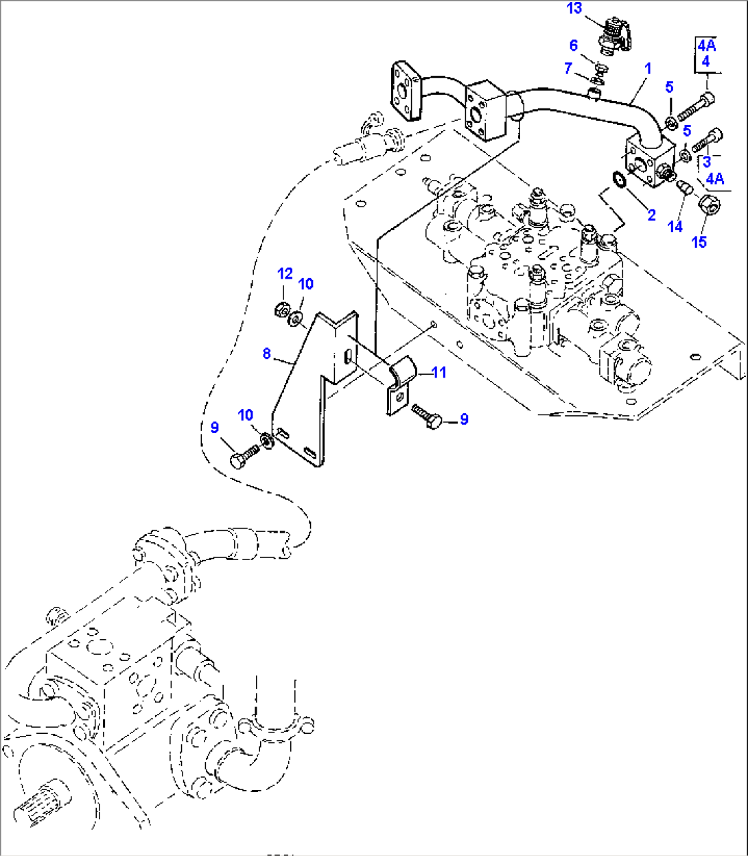 PRESSURE PIPINGS TO CONTROL VALVE