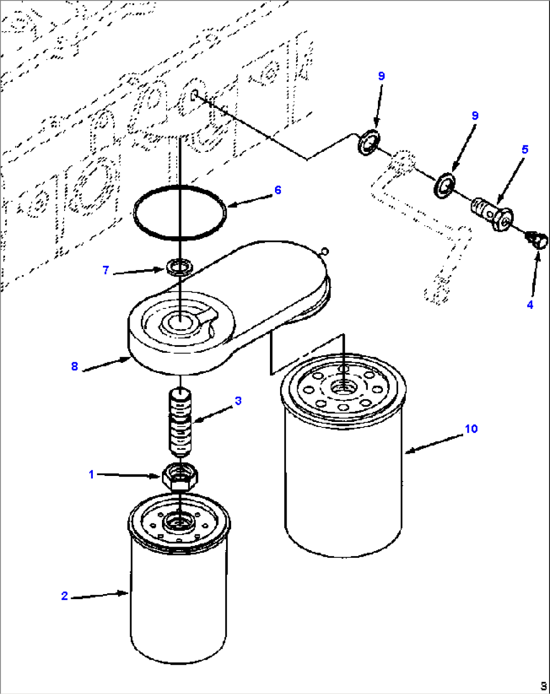 FUEL FILTER - DUAL