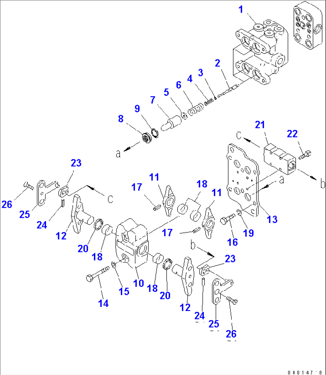 PPC VALVE (FOR TRAVEL) (1/2)(#K40965-)