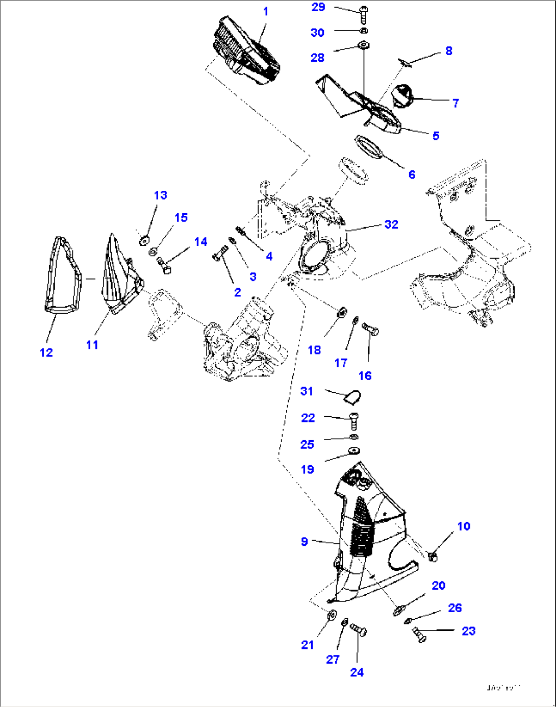 Front Cover, Monitor (#7001-)