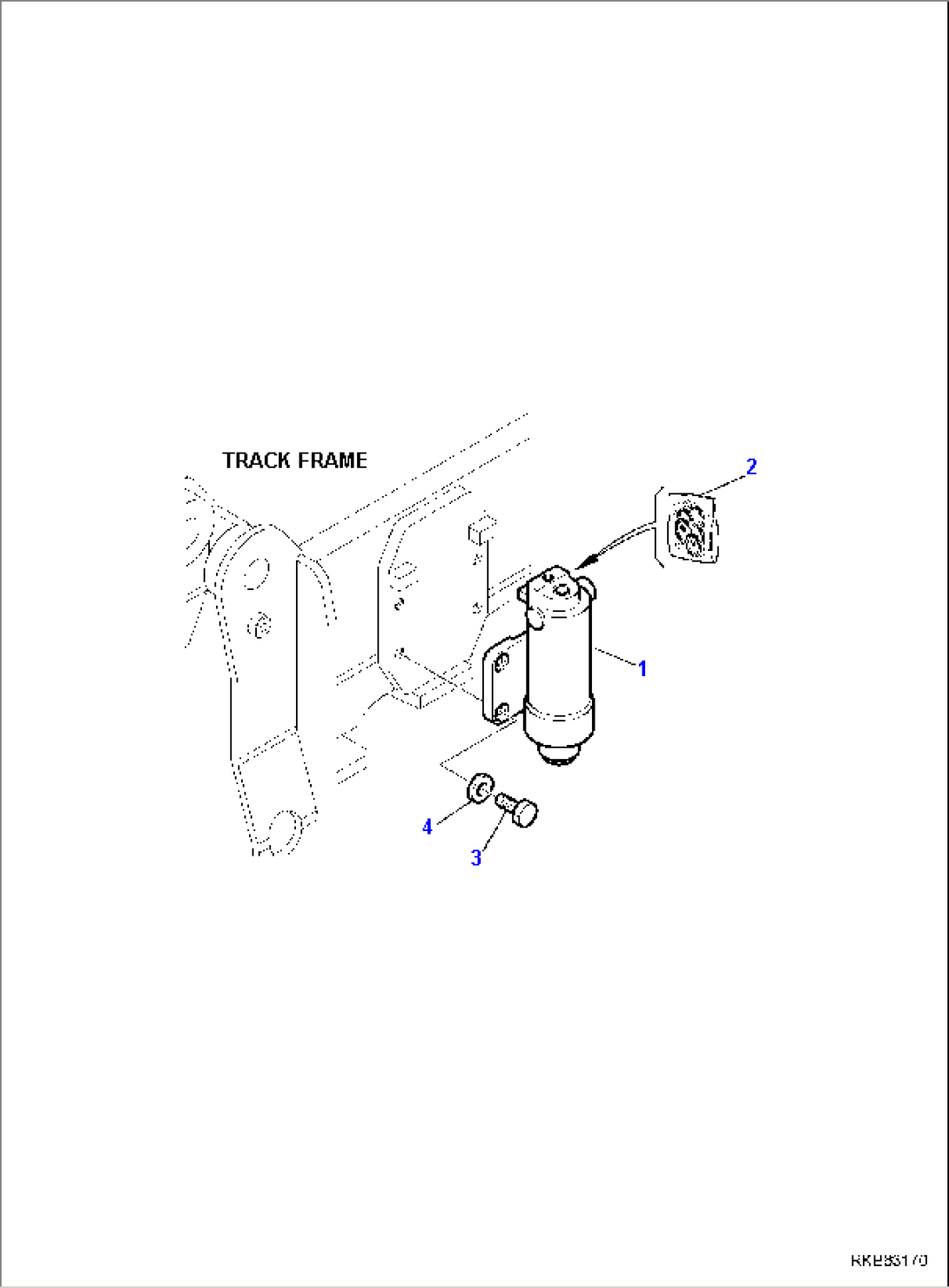 LOCK AXLE CYLINDER