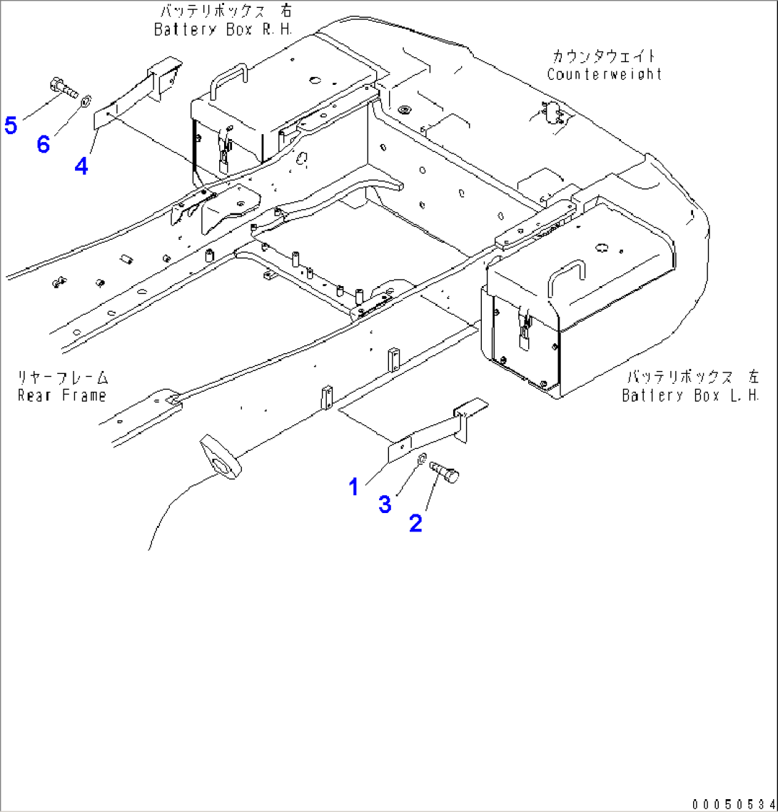 BATTERY BOX (COVER)(#85001-)