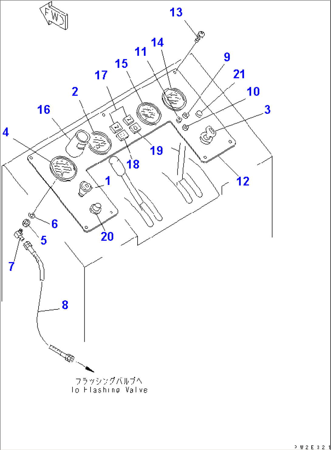 INSTRUMENT PANEL(#11518-)