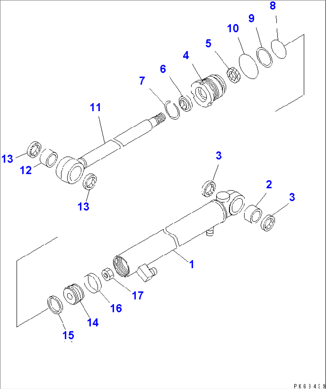 ARM CYLINDER (INNER PARTS)