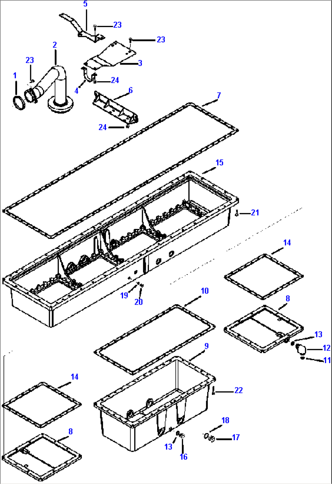 FIG. A2115-A9A1 OIL PAN