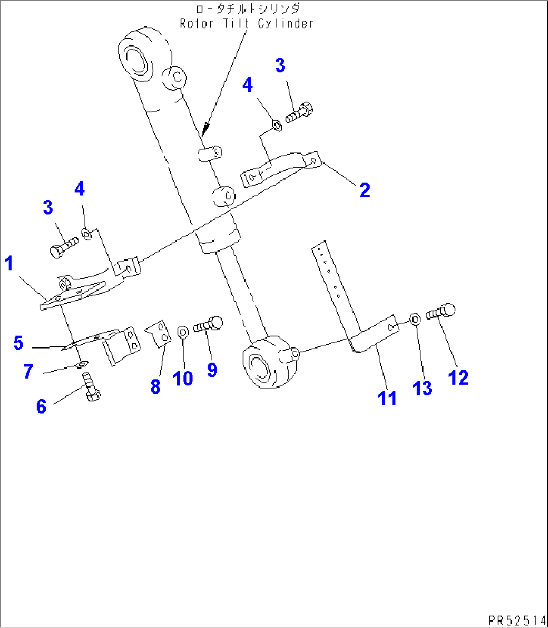 ROTOR TILT GAGE