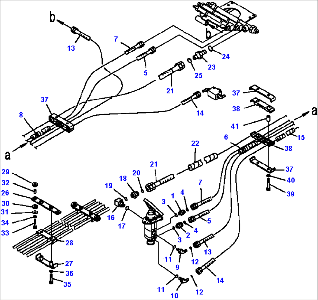 K0200-21B0 FLOOR BRAKE PIPING