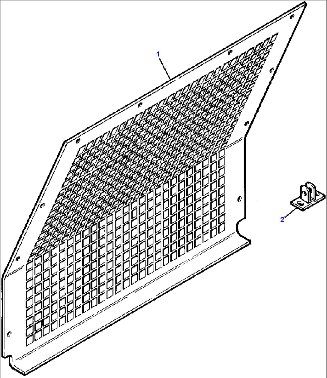 REAR FORESTRY SCREEN