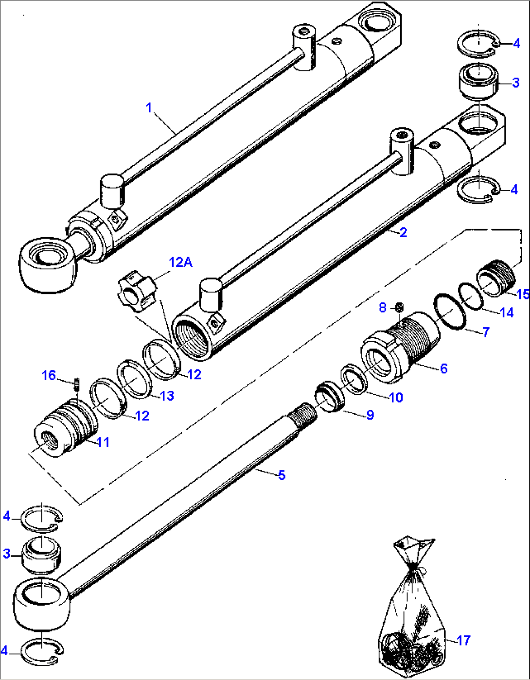 STEERING CYLINDER