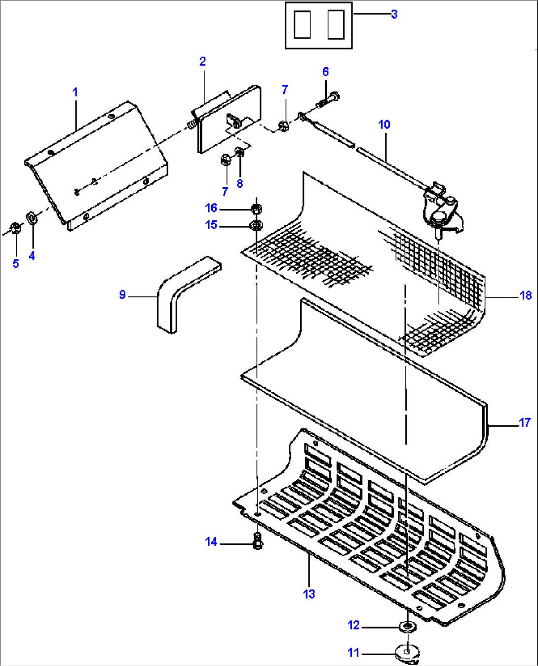 FIG. K5330-01A2 CAB VENT WITH AIR CONDITIONING