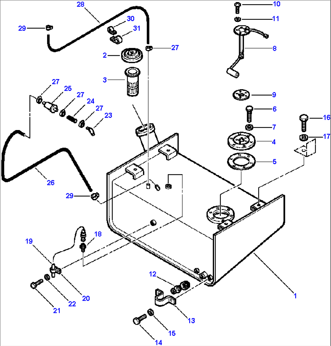 FUEL TANK AND PIPING