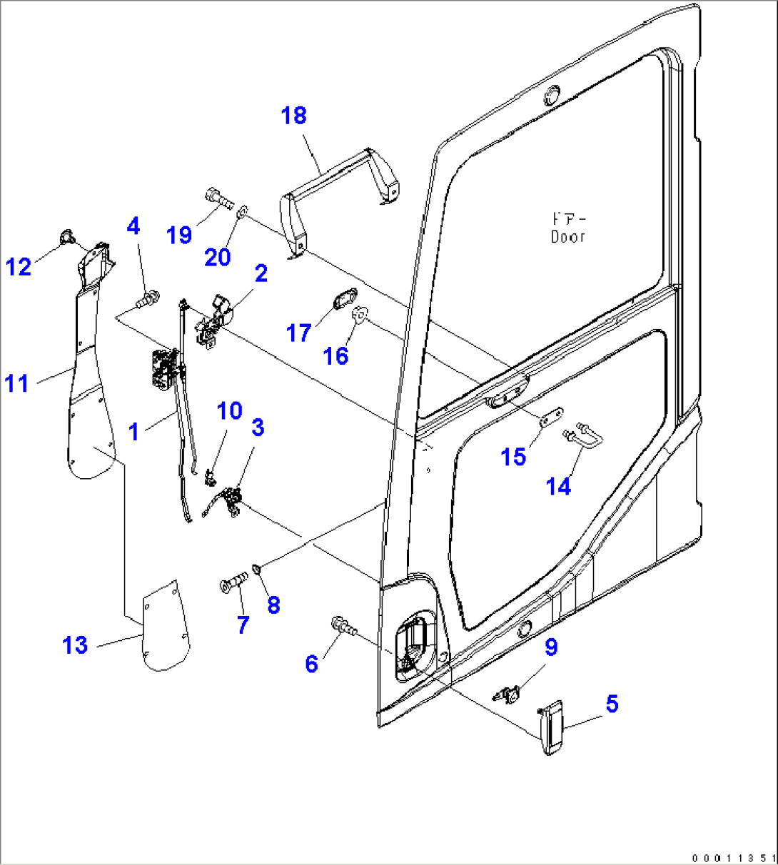 FLOOR FRAME (OPERATOR