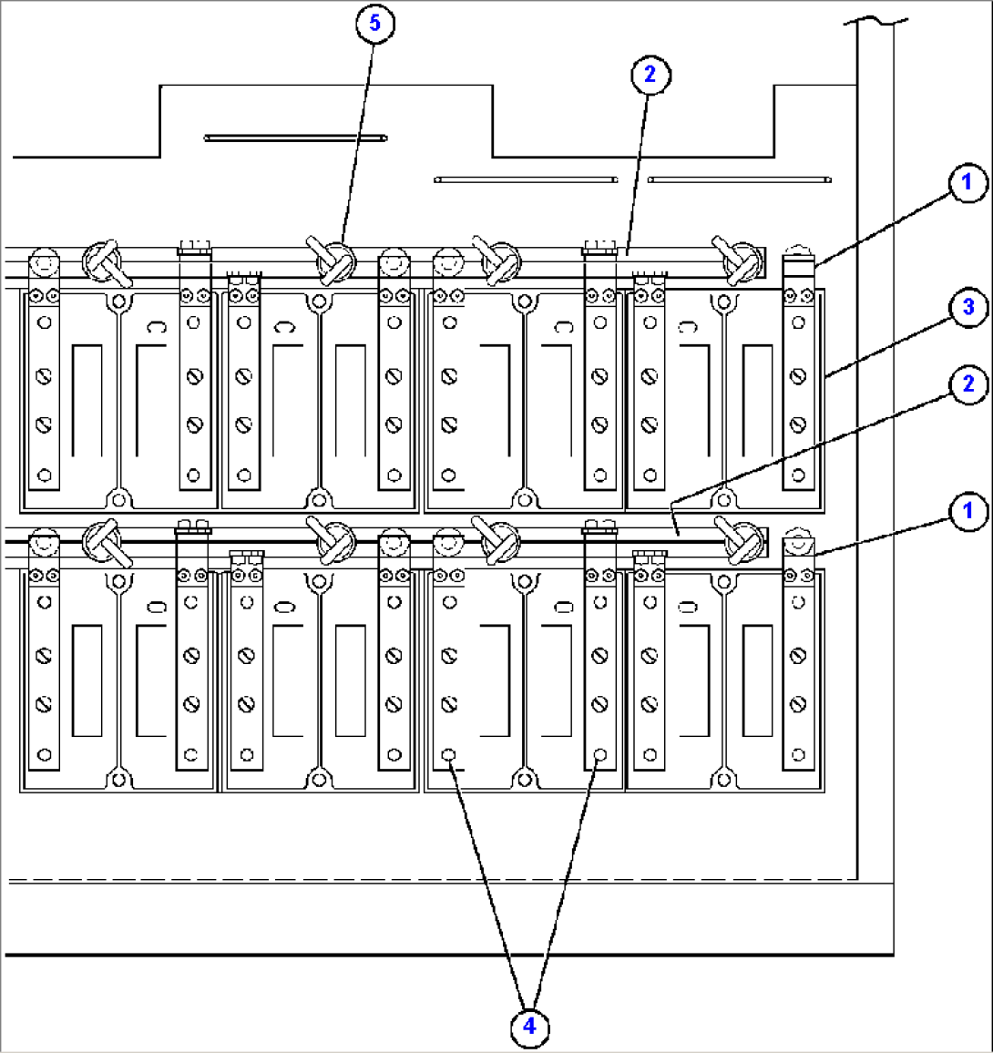 CONTROL CABINET (INSIDE LOWER FRONT RIGHT)