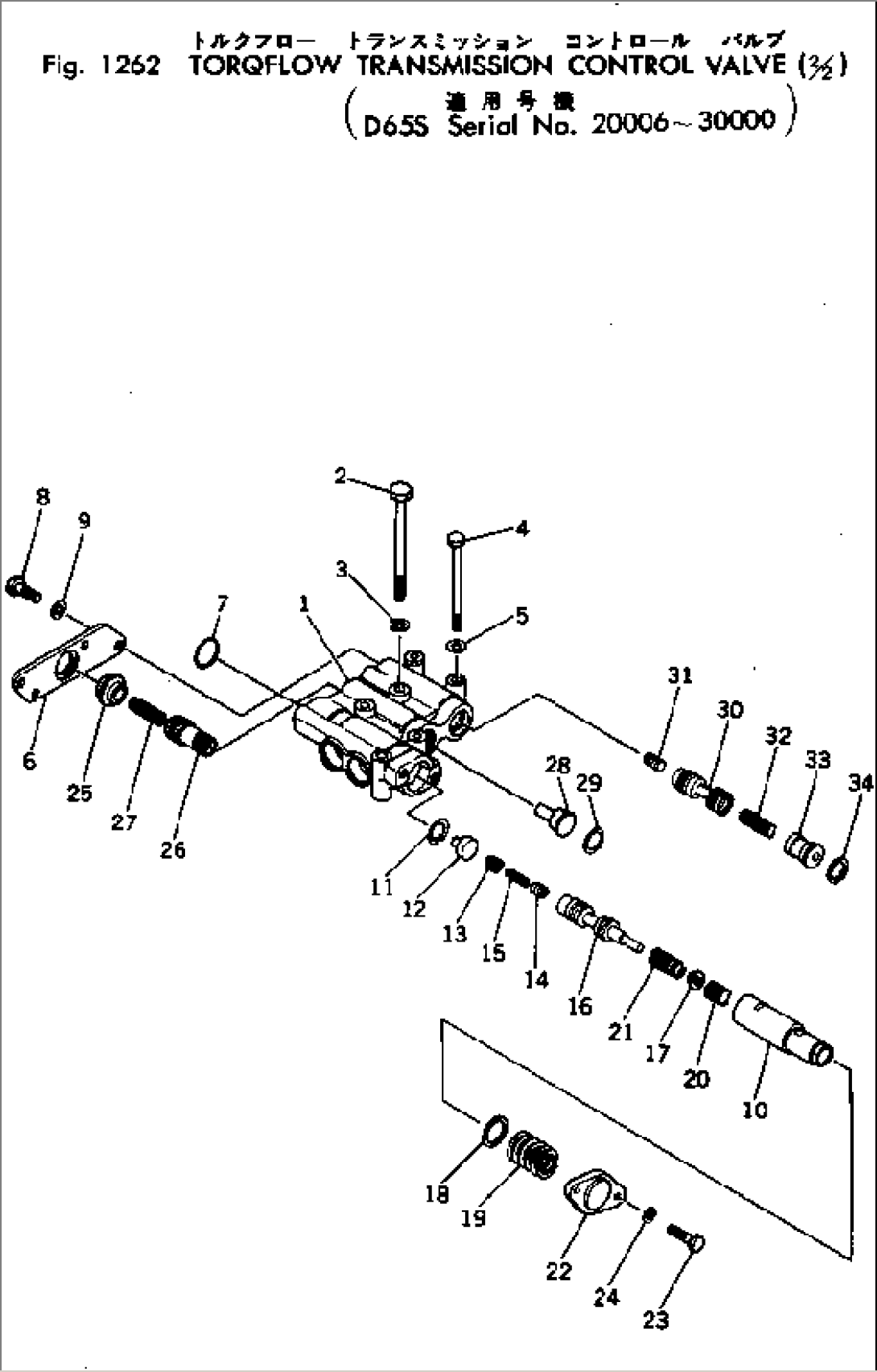 TORQFLOW TRANSMISSION CONTROL VALVE (2/2)(#20006-30000)