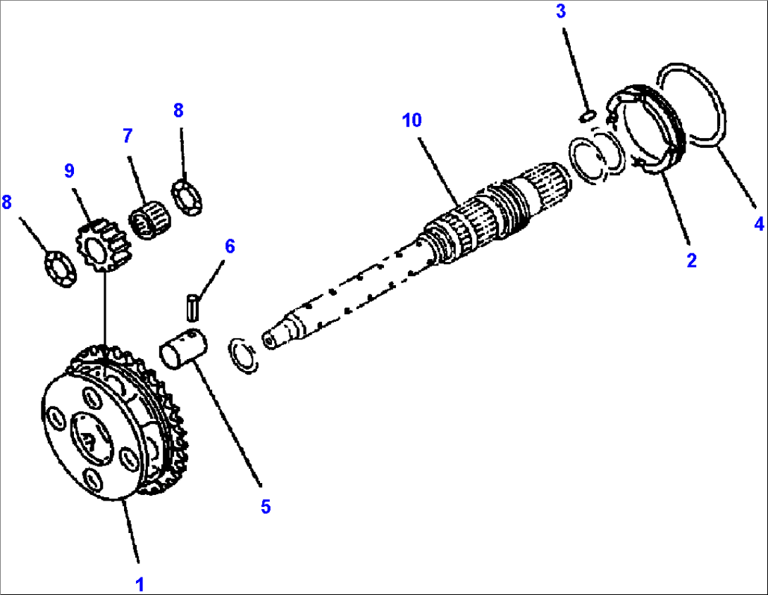 F4320-53A0 TRANSMISSION REVERSE CARRIER