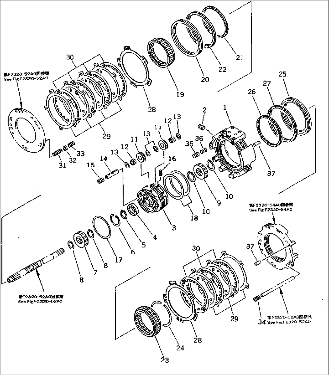 TRANSMISSION (FORWARD AND 3RD HOUSING) (3/7)