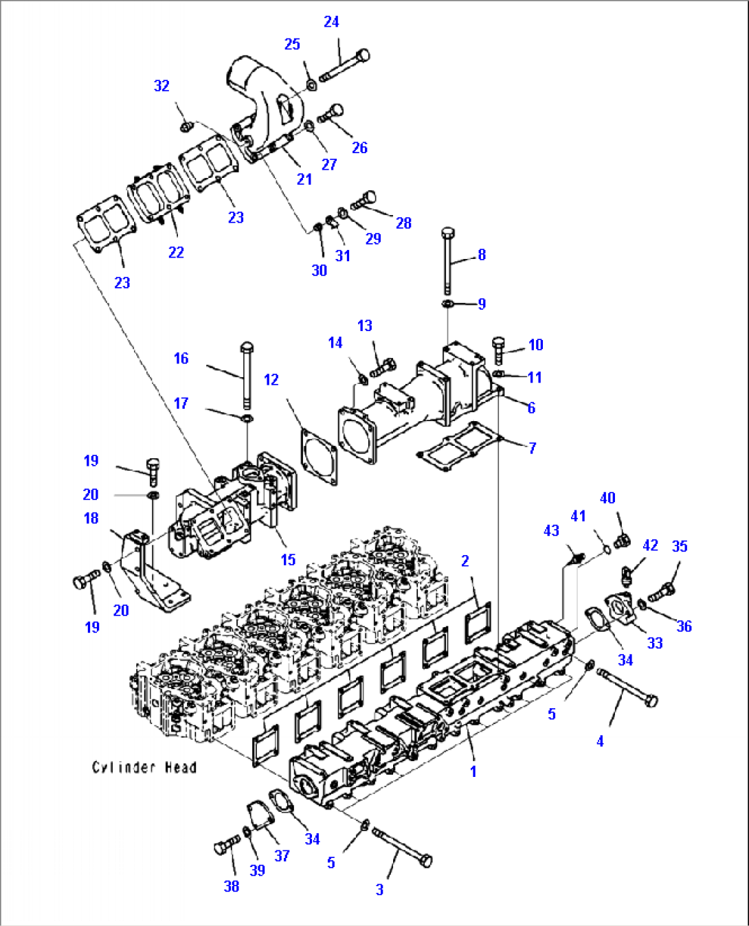 A1206-A2A4 AIR INTAKE MANIFOLD