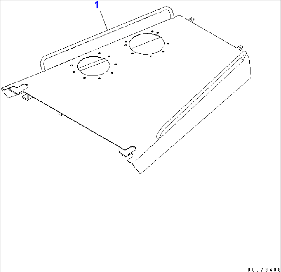 ENGINE HOOD (ENGINE HOOD AND SIDE COVER) (WITHOUT CAB)(#85001-)