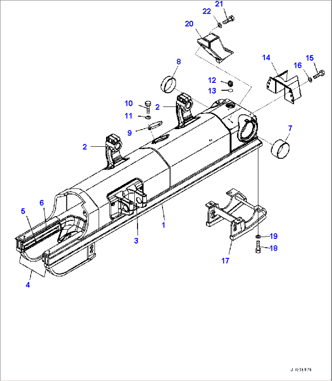 Track Frame, Track Frame, R.H. (#11609-)