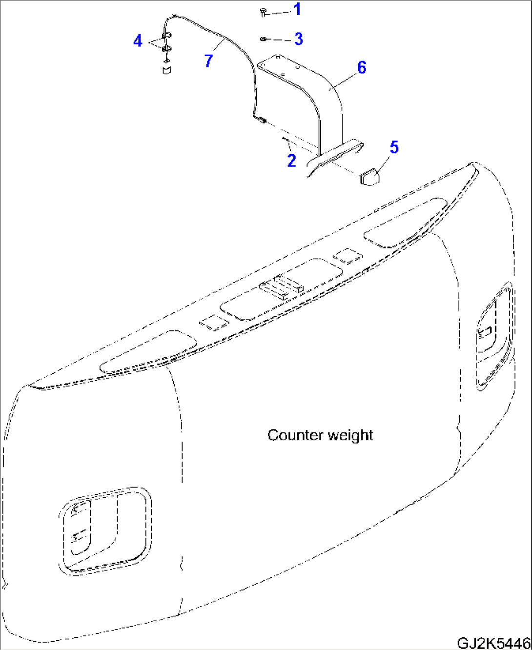 REAR REGISTRATION GROUP (FOR ITALY)