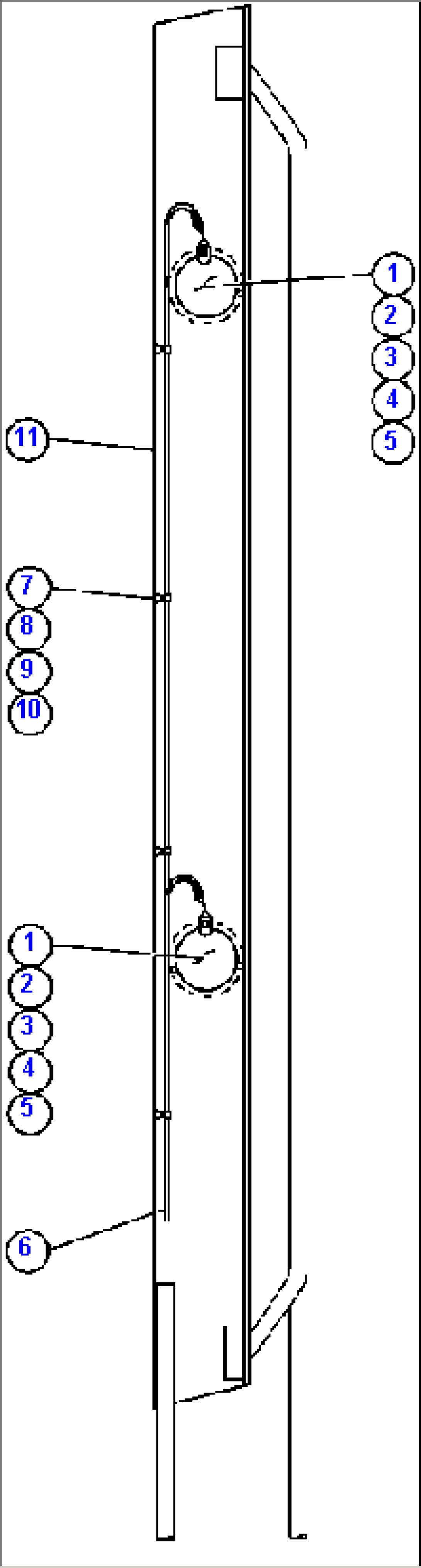 R.H. LADDER ASSEMBLY