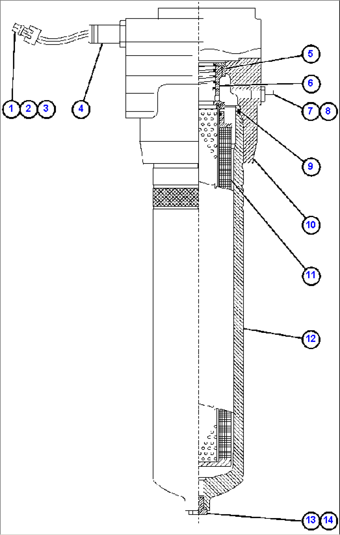 HYDRAULIC FILTER ASSEMBLY (STEERING) (EH1242)