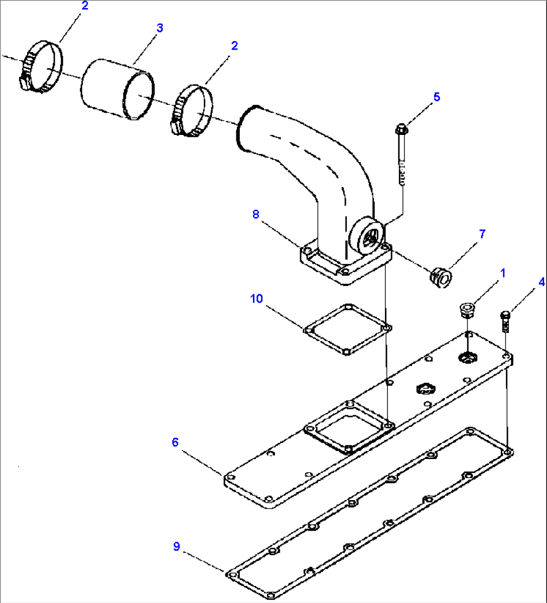 FIG. A1118-A2A3 INTAKE MANIFOLD COVER