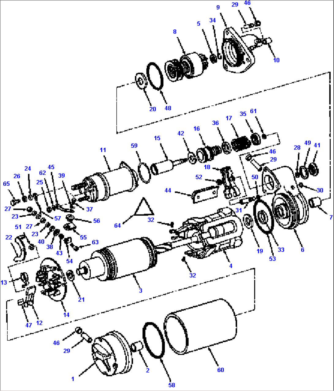 CRANKING MOTOR - DELCO #1993 954