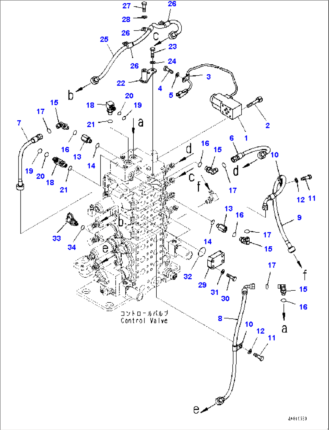 Fender, Control Valve Piping (2/2) (#22083-)