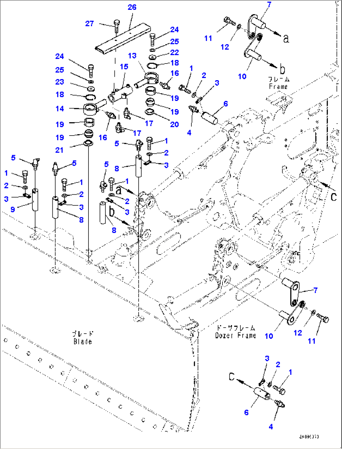 Link, Cylinder Pin and Rod (#30001-30618)