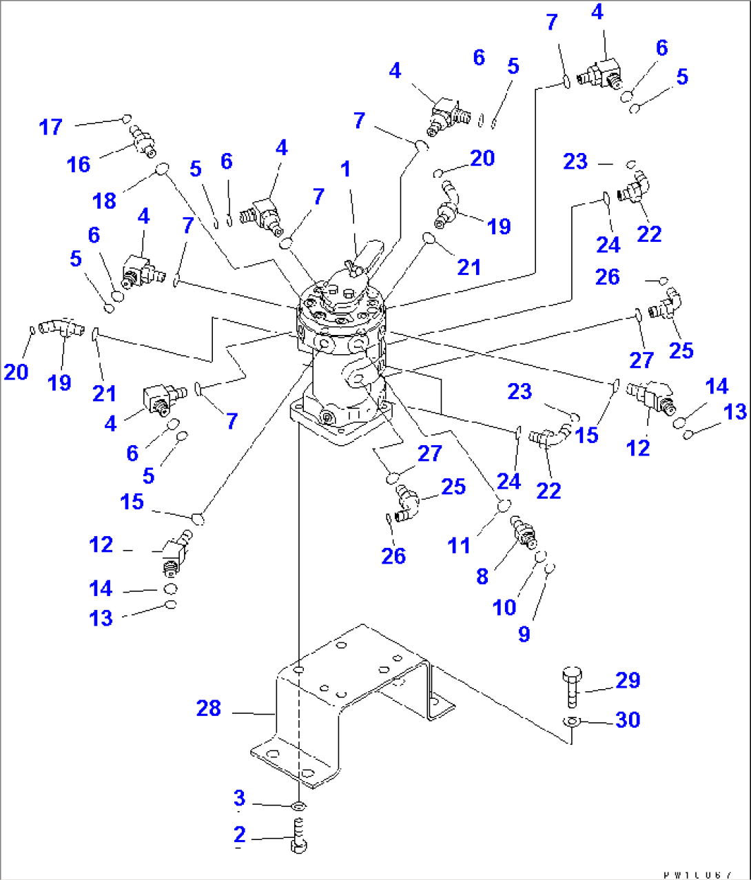 MULTI PATTERN VALVE (4 WAY)