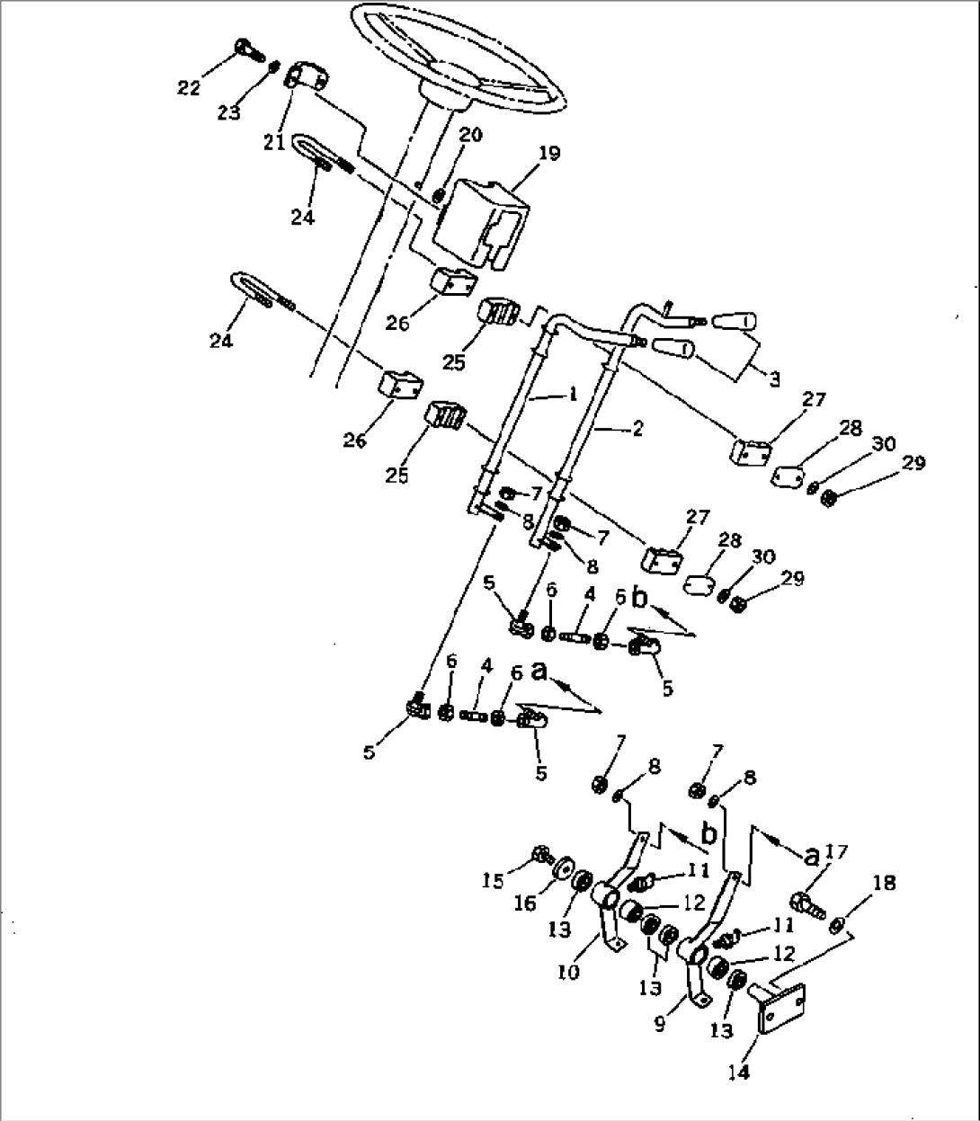 TRANSMISSION CONTROL LEVER (TBG/ABE SPEC.)