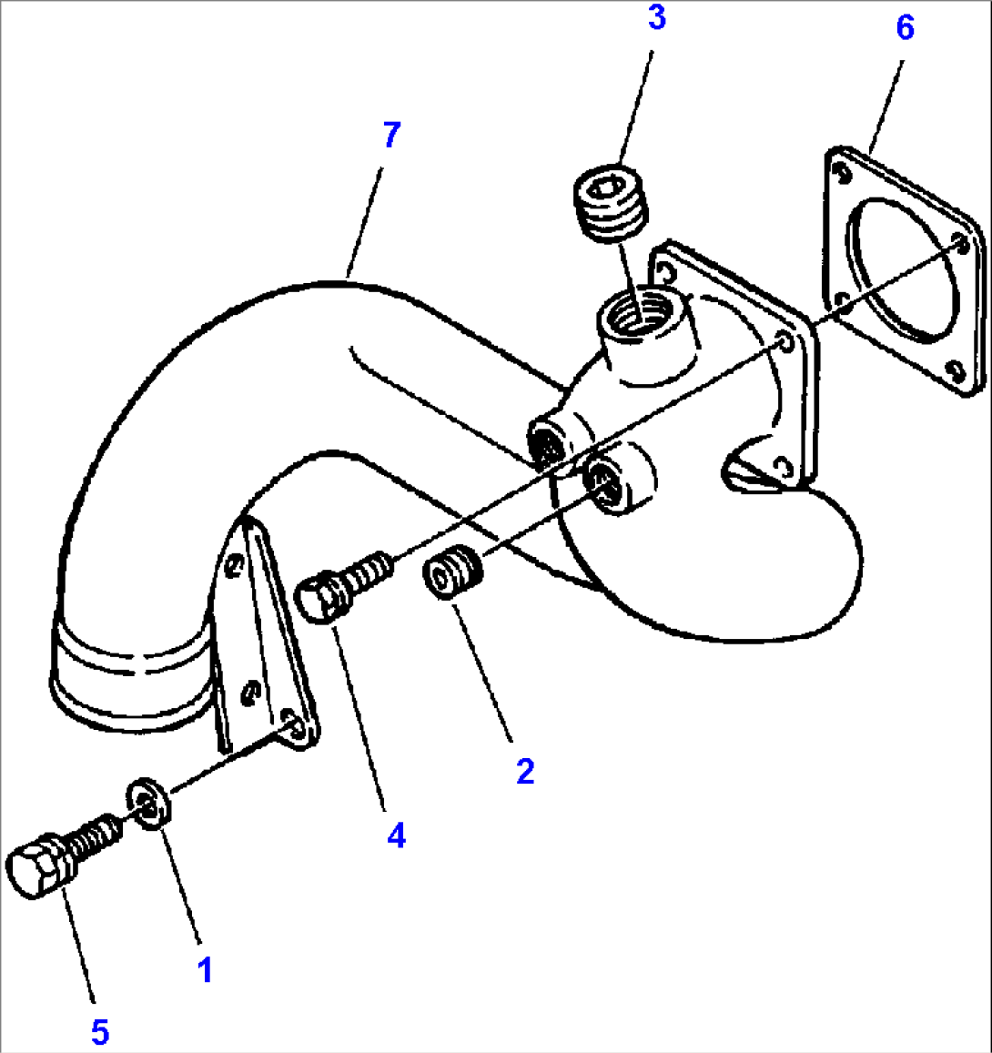 A5106-A5A1 WATER INLET CONNECTION