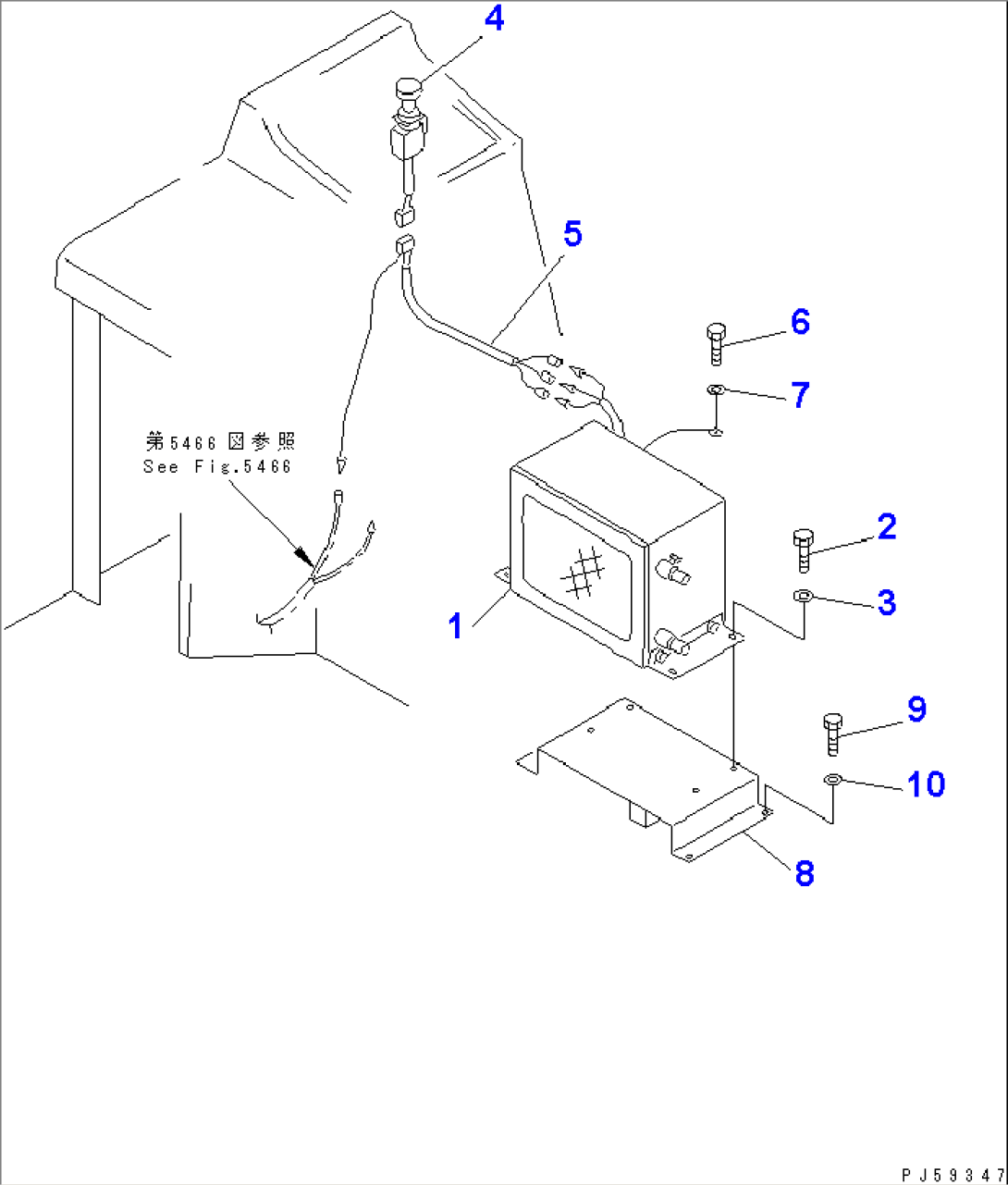 CAR HEATER (1/4) (HEATER UNIT AND RELATED PARTS)(#4630-4650)