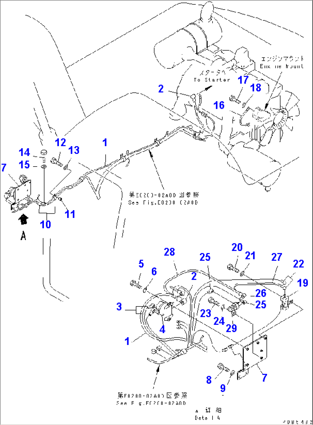 WIRING (STARTING HARNESS)(#30916-30979)