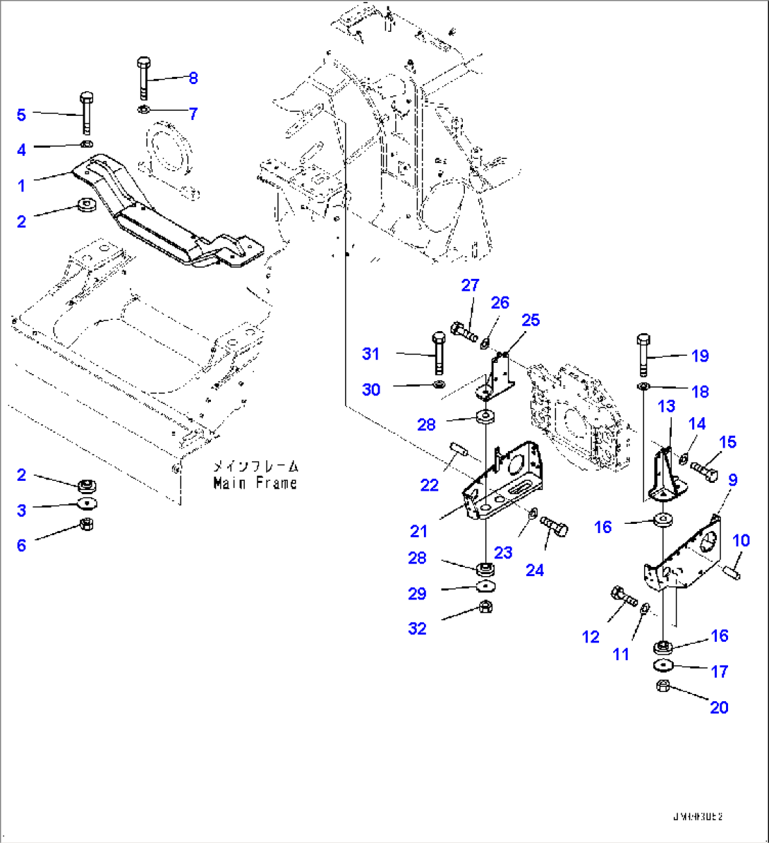 Engine Mounting (#80138-)