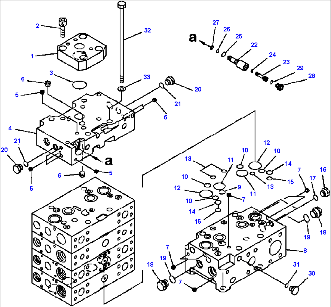 H0121-01A0 MAIN VALVE 2-SPOOL FOR ECSS (1/9)