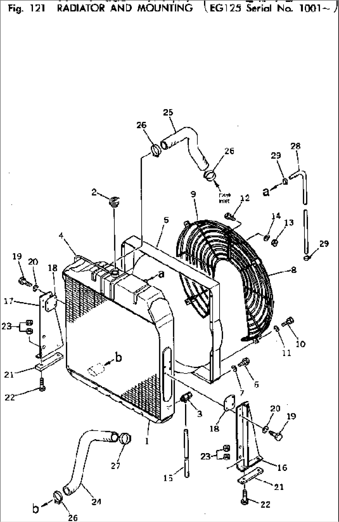 RADIATOR AND MOUNTING