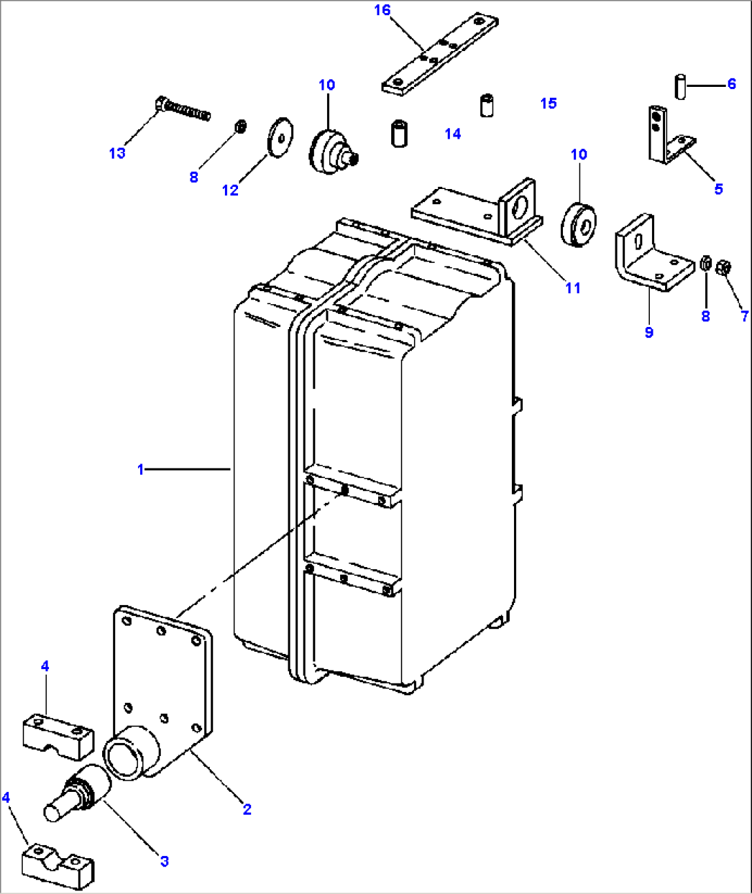 TRANSMISSION MOUNTING AND RELATED PARTS