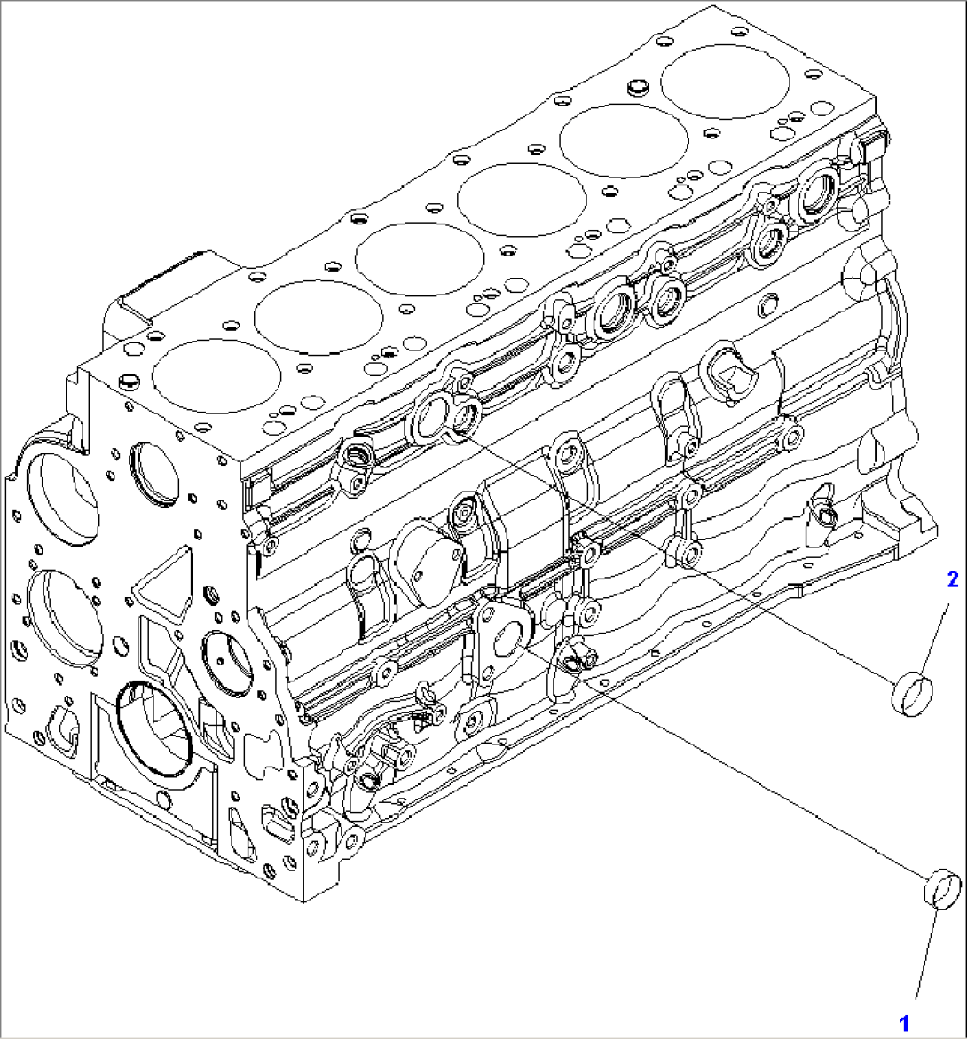 CYLINDER BLOCK BLIND PLUG