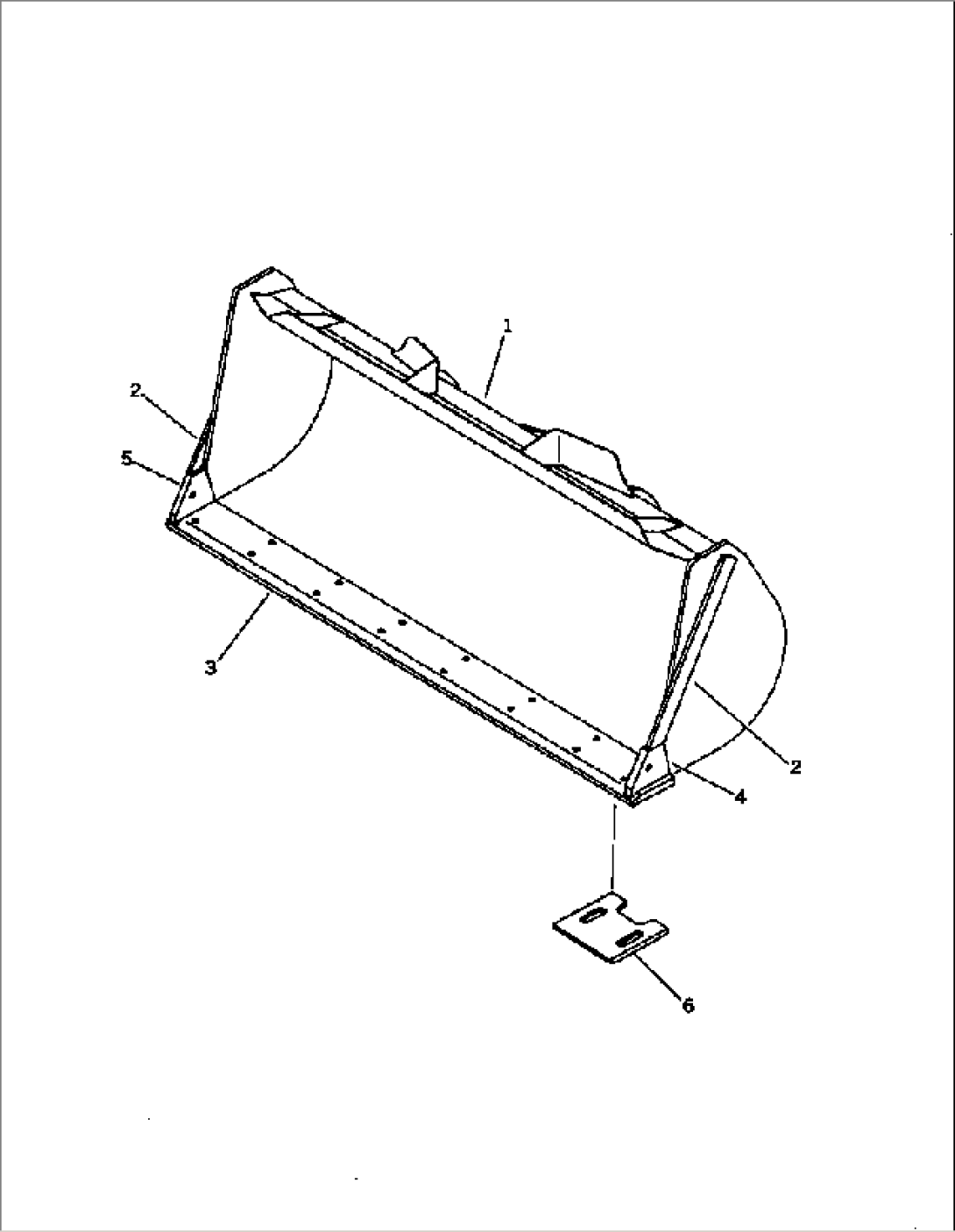 BUCKET 1.4M3