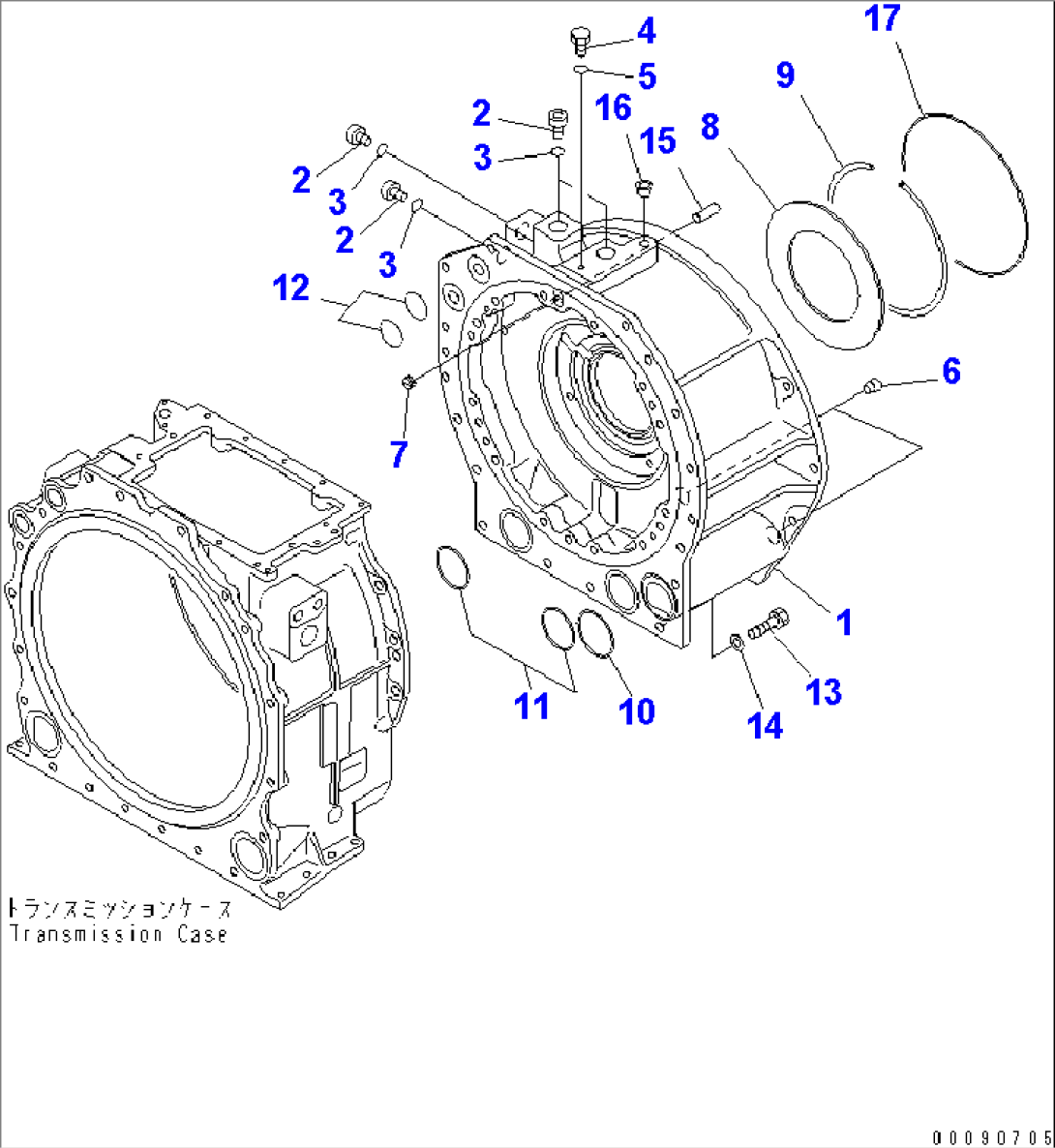 TRANSMISSION (TRANSFER)(#(107952)-)