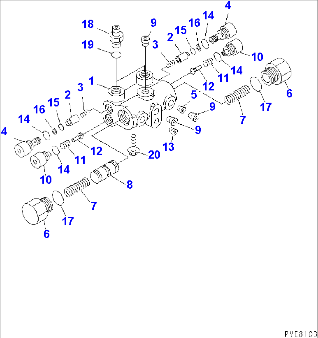 STEERING LINE (CUSHION VALVE)